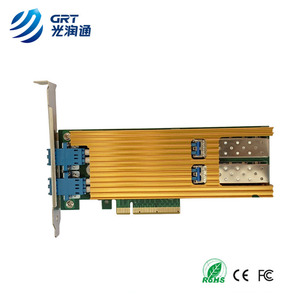 IEEE Thành Viên Dual Port Sợi <span class=keywords><strong>10</strong></span> Gigabit LR 1310nm <span class=keywords><strong>Ethernet</strong></span> PCI Express Bỏ Qua Bộ Chuyển Đổi Máy Chủ Với Intel 82599ES Dựa Trên - Product Image 3