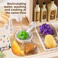 Super Promo Nouveau Jeu de Cuisine Éducatif pour Enfants Ustensiles en Plastique pour Garçons et Filles de 3 à 6 Ans