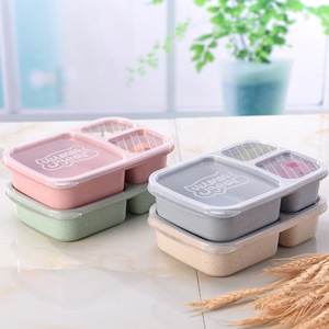 Lonchera de Tres Compartimentos para Envasado de Alimentos, Venta Directa de Fábrica, Modelo L0384 - Product Image 3