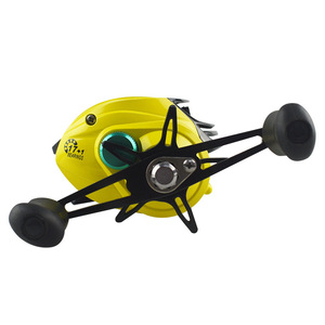 Moulinet de pêche Lh11 Little Yellow Wheel, corps métallique, levier gauche/droite, longue portée, pour leurres artificiels - Product Image 5