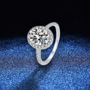 Женское кольцо из серебра 925 пробы, элегантное обручальное кольцо с цирконом овальной формы - Product Image 2