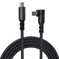 Cable de Datos USB Tipo C con Conector en Ángulo, Cable de Carga Rápida Trenzado, Venta al Por Mayor del Fabricante