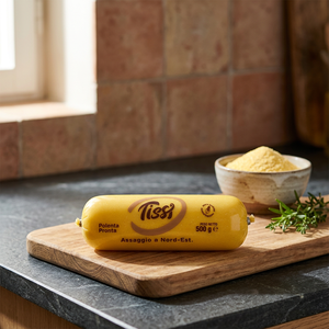 Tissi 500g x 12 pz Polenta Gialla Pronta Tubolare Sottovuoto Ingrediente Principale Pasta di Mais AL.CA. FOOD SRL Modello 701458 - Product Image 2
