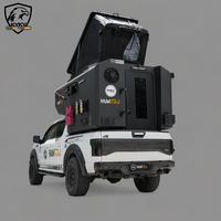 Huntoo Camper Transformer Nouvelle caravane multifonctionnelle à glissière pour pick-up avec toilettes