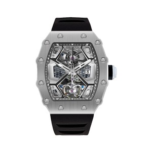 Montre pour homme Rich Time de forme tonneau, vente en gros d'usine, montre automatique pour homme, bracelets de montre pour homme, montre de luxe pour homme - Product Image 5