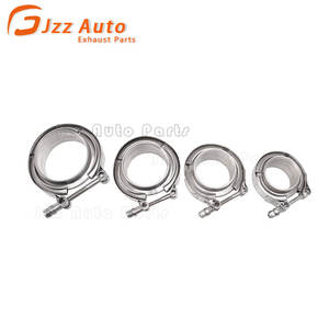 Pièces d'auto universelles 304 acier inoxydable <span class=keywords><strong>V</strong></span> <span class=keywords><strong>Band</strong></span> Clamp mâle femelle bride pour Turbo, tuyaux de descente, systèmes d'échappement - Product Image 3