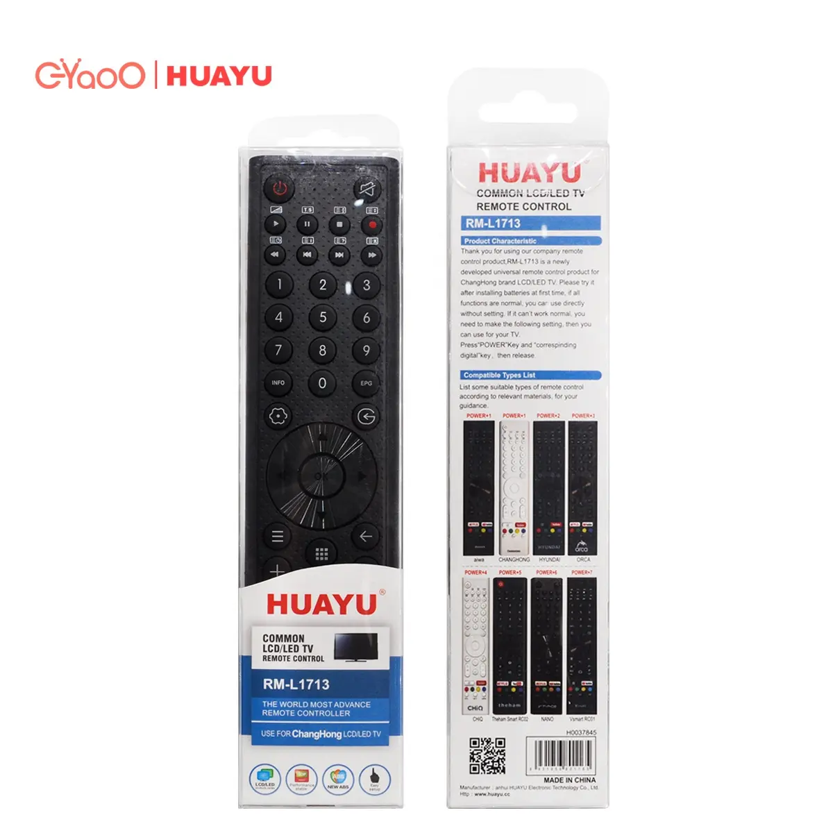 Universal remote for TV