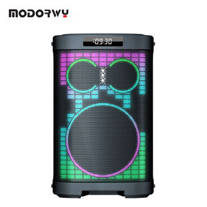 Big Party Box Altavoz <span class=keywords><strong>Subwoofer</strong></span> de 8 pulgadas LED Dj al aire libre Potente Blue Tooth 120W Altavoces de fiesta con micrófono inalámbrico - Product Image 3