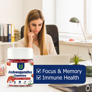 Gomitas de Ashwagandha de Marca Privada OEM/ODM, Suplemento Dietético con Vitamina D+Magnesio, Promueve la Calidad del Sueño - Product Image 4
