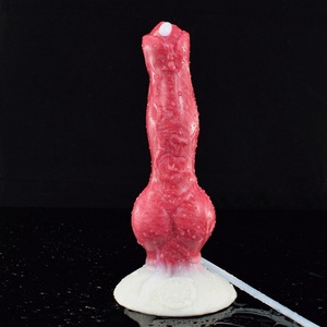 Faak Wholesale Hot Selling Squirting Animal Dog Knot <b>Dildo</b> Ejaculating <b>Dildo</b> for Women - Product Image 6