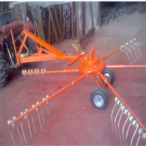 Rastrillo Rotatorio para Heno, Montado en Tractor Agrícola, Esparcidor de Forraje, Equipo de Secado - Product Image 2