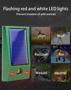 Saijzek Hot Selling Ultrasone Dier Repeller Zonne-energie Herten/Aap/Cat/Wild Varken/Vogel Animal Repeller vogel Repeller - Product Image 4