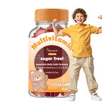 Complément Nutritionnel Quotidien Sans Sucre Soutien Immunitaire Vitamine D3 Gommes pour Enfants Multivitamines Gommes
