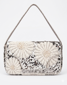 Sac à bandoulière vintage multicolore en cuir véritable pour femme, élégant sac à main avec chaîne, intérieur spacieux et ajustement réglable - Product Image 1