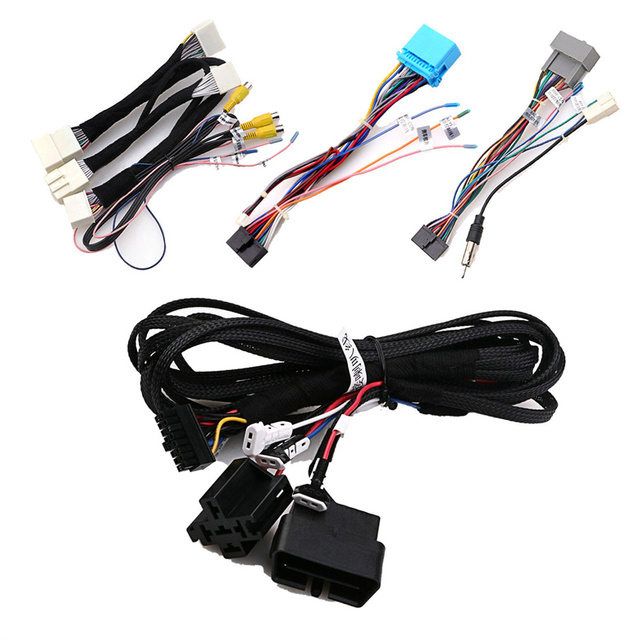 Custom Electric Scooter New Energy Female T-plug Motorcycle Car Auto Engine Custom Automotive Complete Wire Harness