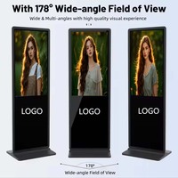 Kiosco Tótem con Pantalla Táctil LCD, con Clasificación IP54, Sistema Operativo Android/Windows, CMS Basado en la Nube, para Ascensores, Compras, Minoristas y Señalización