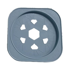 Support mobile multifonctionnel pour bouteilles de gaz, plateau de rangement en plastique épaissi, utilisation en cuisine - Product Image 1