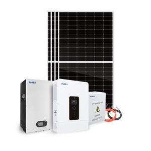 Complete Set 10Kw Solar Panels System US Standard Off Grid 110V Solar System Solar Energy Home System - Product Image 1