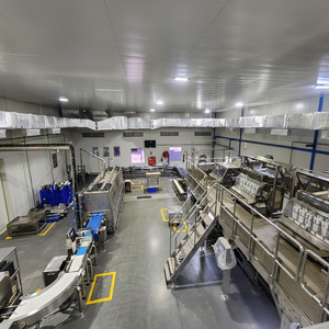 Machine automatique de cachetage et d'emballage de plateau de nourriture à grande échelle avec peseur multi-têtes pour les collations de nouilles de riz - Product Image 1