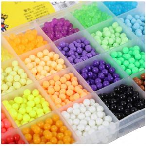 24 Colors Magic Aqua Water <b>Beads</b> <b>Set</b> DIY Educational Plastic Slime <b>Beads</b> Art Crafts Toys - Product Image 1