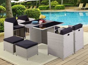 Set da giardino in Rattan impermeabile Henan da <span class=keywords><strong>esterno</strong></span> per mobili da <span class=keywords><strong>esterno</strong></span> per uso soggiorno - Product Image 2