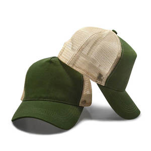 Gorras de béisbol de malla de algodón al por mayor, sombreros baratos de fábrica china, gorras deportivas personalizadas unisex para adultos, OEM ODM, gorros lisos - Product Image 5