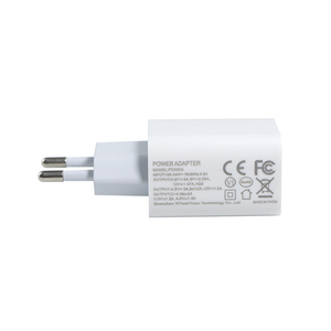 Chargeur mural USB A Type C double port 20W PD QC3.0 EU, alimentation rapide pour tous les appareils Type-C - Product Image 1