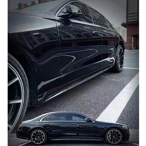 สําหรับชุดแต่งรอบคัน <span class=keywords><strong>Mercedes</strong></span> <span class=keywords><strong>Benz</strong></span> <span class=keywords><strong>S</strong></span> Class W223 <span class=keywords><strong>2021</strong></span>+ เปลี่ยนเป็น S63 <span class=keywords><strong>AMG</strong></span> พร้อมกันชนหน้าหลังและกระจังหน้า - Product Image 6