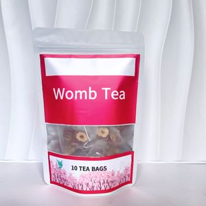 Thé détoxifiant pour la fertilité féminine et le soutien à la <span class=keywords><strong>grossesse</strong></span>, à base de plantes biologiques brutes, en sachets, 10 pièces, vente chaude - Product Image 2