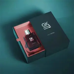 Caja de Perfume personalizada, servicio de impresión elegante de fábrica de China, alta calidad