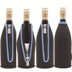 กระเป๋าหุ้มขวดไวน์แชมเปญนีโอพรีนขนาด 750 มล. พร้อมหูหิ้วด้านหลัง - Product Image 3