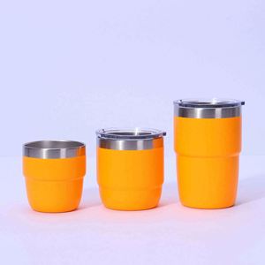 Gobelet isotherme en acier inoxydable avec couvercle, mug de voyage au design moderne, options multicolores, isolation thermique de 6 à 12 heures - Product Image 3