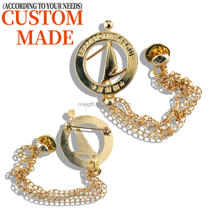 中国工厂批发在线独特散装公司企业学校标志安全软硬质量别针金属定制徽章 - Product Image 6