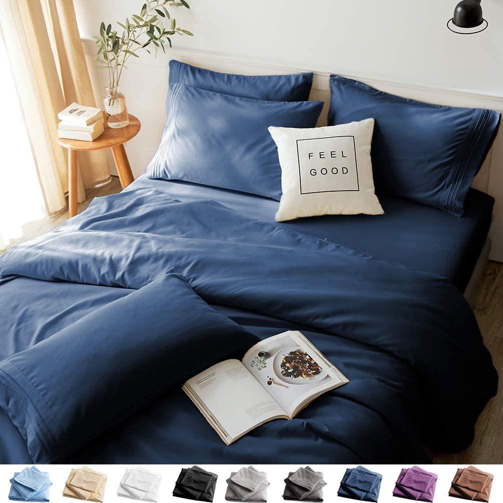 Ensemble de draps en bambou - Super doux et soyeux