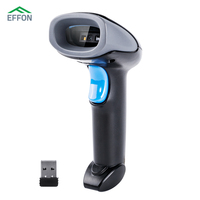 Escáner de Código de Barras Inalámbrico Portátil 1D 2D QR USB, Lector de Largo Alcance con 2 Años de Garantía, para Inventario de Almacén
