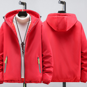 Fornitore Cinese di Giacche Outdoor Calde Best Seller con Servizio OEM, Giacca Antivento Monocolore per Uomo per Attività all'Aperto - Product Image 2
