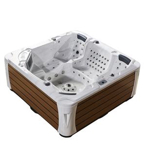 5 personnes en plein air luxe Spa piscine acrylique tourbillon hydraulique bulle Massage Jets bains à remous avec musique cascade fontaine - Product Image 4