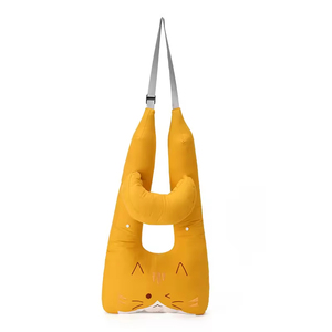 Almohada de viaje para niños para asiento de coche, cuello de dibujos animados y reposacabezas almohada de cinturón de seguridad para viaje en coche almohada para dormir para adultos y niños - Product Image 5