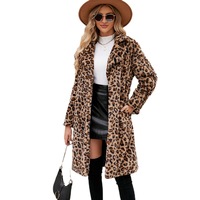 Manteau à col carré élégant et décontracté, manteau long en peluche, manteau d'automne et d'hiver