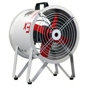 8-16 Inch 220V Portable Ventilation Exhaust Ducted Fan Ventilation Fan Explosion Proof In-Line Axial Fan