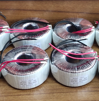 Transformateur toroïdal 30VA 80VA 100VA 100% cuivre pour amplificateurs audio 5V certifié ISO9001 CE, prix compétitif en Chine