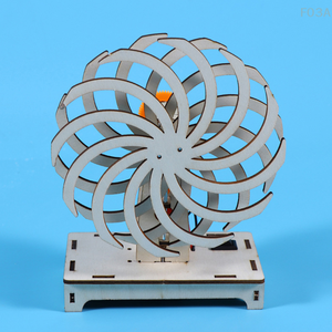 Kit de experimentos de Ciencia de madera DIY, modelo educativo de física, hecho a mano juguete, proyecto de ventana mágica, caja de regalo perfecta para niños, embalaje - Product Image 2