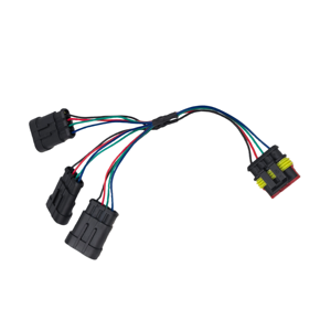 Conector de Bobina de Encendido para Automóvil, Enchufe AMP Superseal Macho-Hembra de 4 Pines Personalizado, 282088-3, Arnés de Cableado Eléctrico Automotriz - Product Image 3