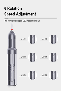 Machine à vernis à <span class=keywords><strong>ongles</strong></span> à grande vitesse Gel supprimer <span class=keywords><strong>les</strong></span> appareils Six niveaux meuleuse à <span class=keywords><strong>ongles</strong></span> électrique Portable avec accessoire de forage de Base de charge - Product Image 3