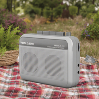 Enregistreurs et lecteurs de cassettes rétro personnalisés Lecteur de baladeur portable vintage avec prise pour écouteurs et deux haut-parleurs