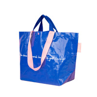 Sac de conférence personnalisé avec logo, sac fourre-tout en PP tissé, sac cadeau d'entreprise pour salon professionnel, sac promotionnel écologique réutilisable, vente en gros OEM