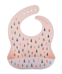 Babero de Silicona para Bebé, Impermeable, Suave, con Estampado, Delantal para la Hora de Comer de Niños Pequeños, Diseño 007, Logotipo Personalizado, Venta al Por Mayor - Product Image 4