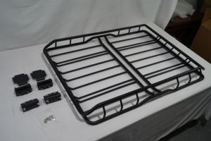 YUHANG Car <span class=keywords><strong>Roof</strong></span> Rack Venta caliente universal Iron 4X4 <span class=keywords><strong>Auto</strong></span> Car Universal <span class=keywords><strong>Roof</strong></span> <span class=keywords><strong>Basket</strong></span> con parabrisas-Estilo desmontable - Product Image 4