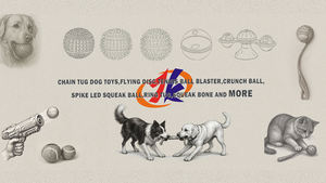 צעצועים חכם לחיות מחמד חכם מותאם אישית oem odm מקפץ צעצועים כדור - Product Image 6