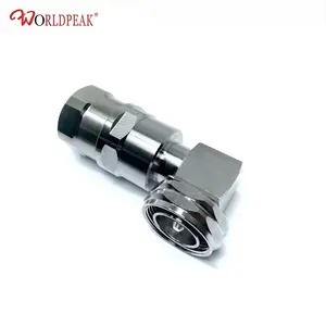 Conectores coax de 7/16 Den FORMA DE L macho, conector para cable alimentador heliax de 78 AVA5-50 RFS LCF78-50 7/8"